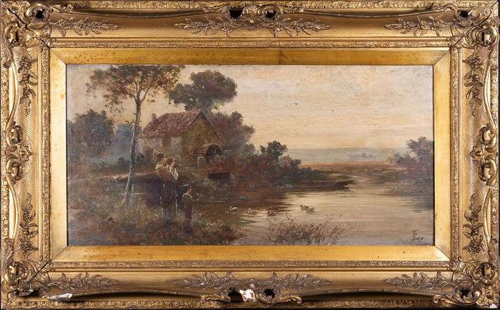 Early 20th Century Oil Painting by Joel Owens