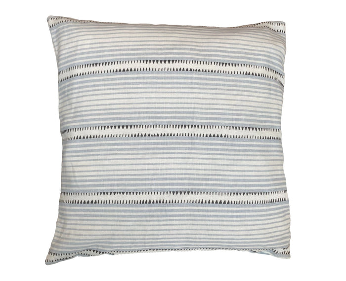 Blue & White Stripe Pillow