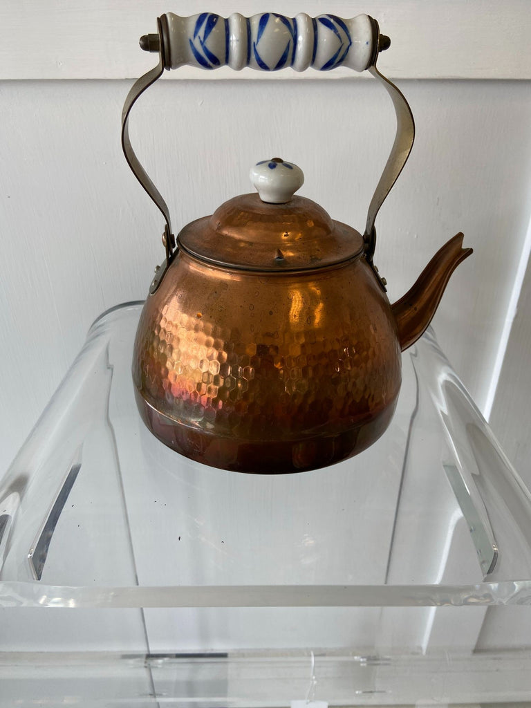 Copper Plated Teapot