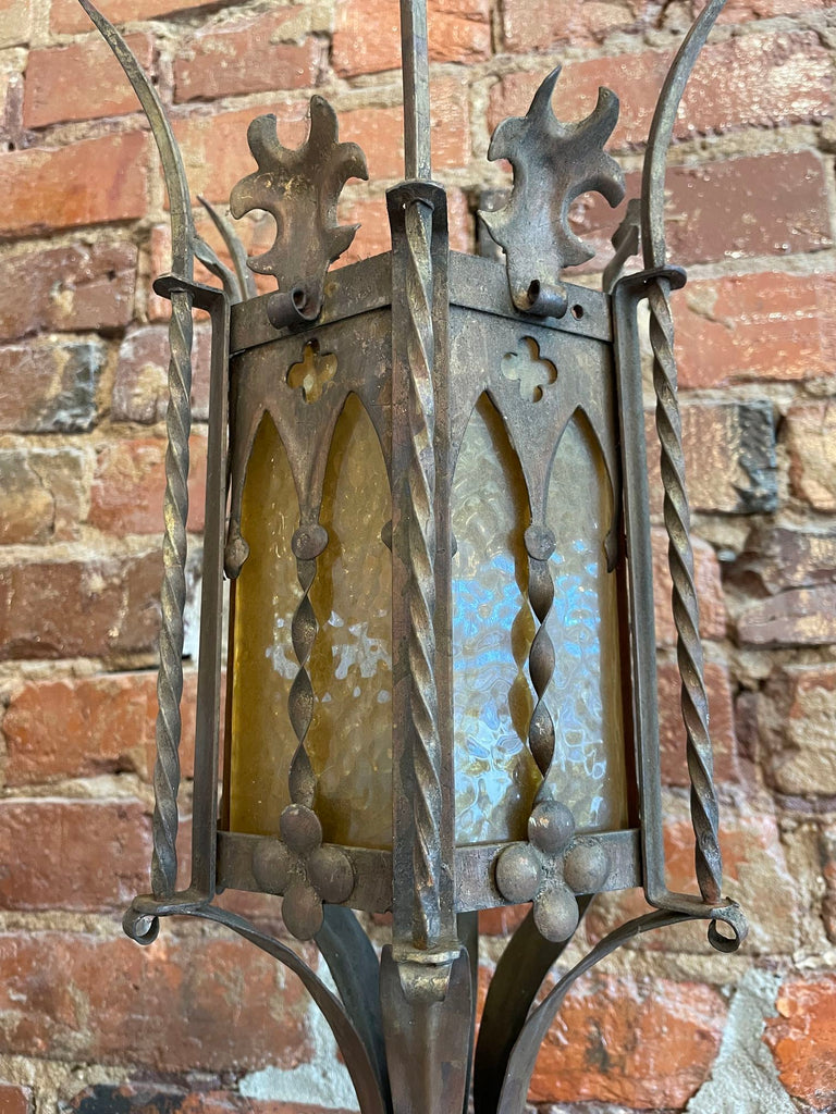 Gothic Medieval Iron Sconce