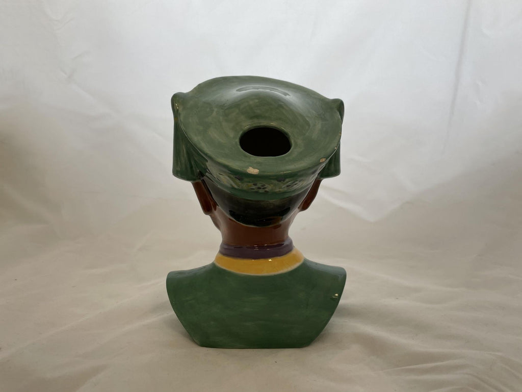 1950s King of Siam Face Vase