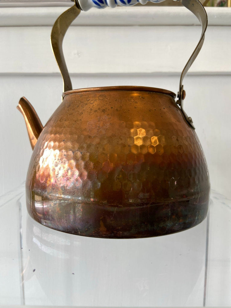 Copper Plated Teapot