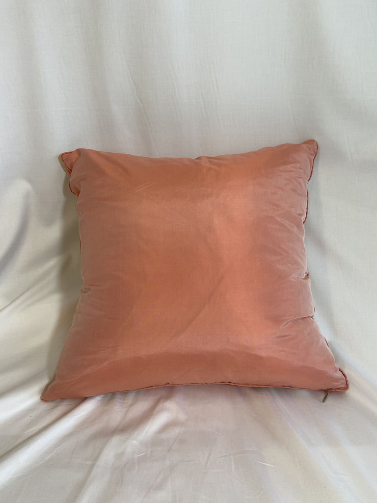 Brunschwig & Fils Coral Chinoiserie Pillow