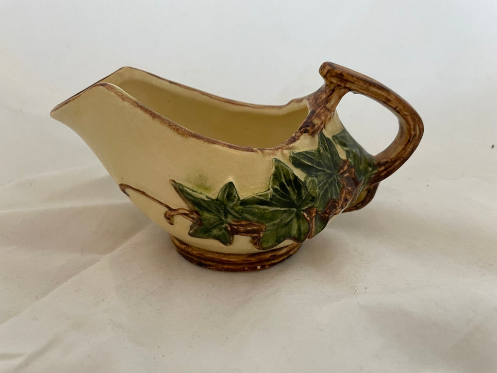 McCoy Pottery Leaf Motif Tea Set