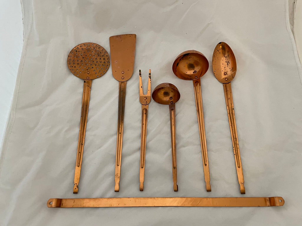 Korean Solid Copper Kitchen Utensils (set of 6)