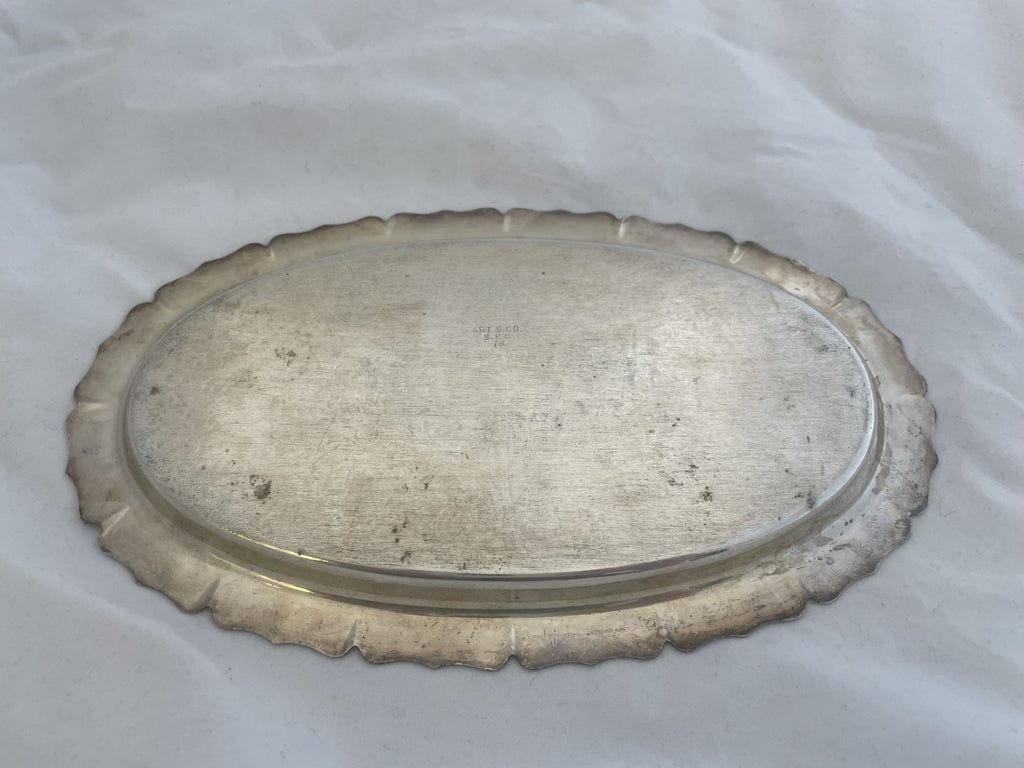 Silver Platter Serving Tray