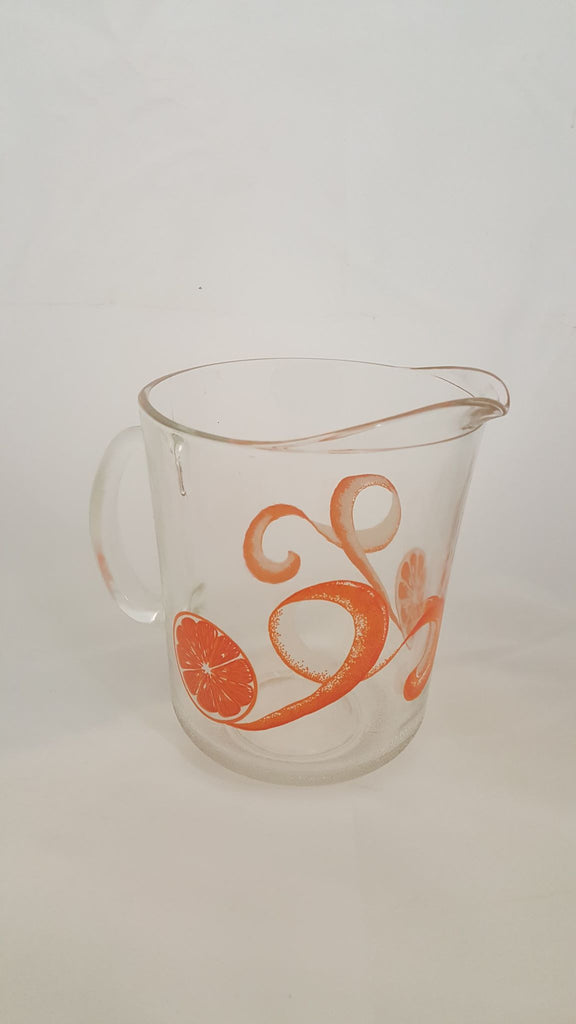 Glass Fruit Pitcher