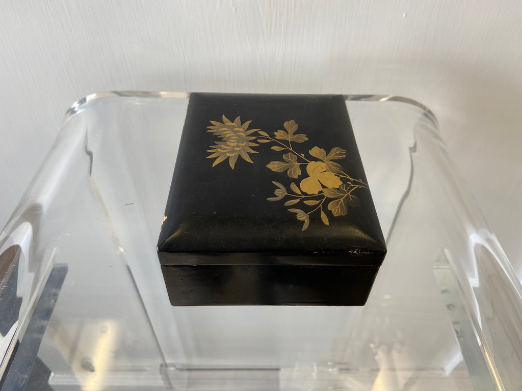 Japanese Lacquer Box Small